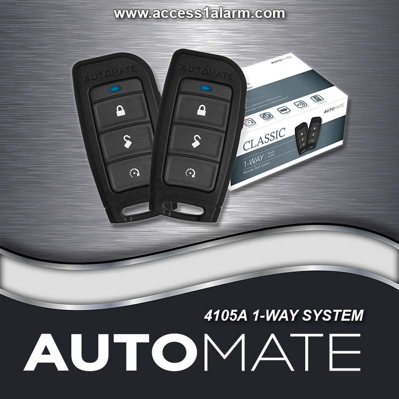 AutoMate 4105A 1-Way Remote Start System AutoMate 4105A 1-Way Remote Start System
